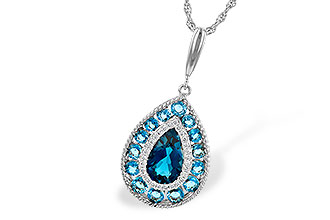 A245-31067: NECK 2.55 TW BLUE TOPAZ 2.65 TGW