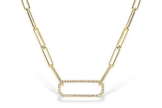 A328-91085: NECKLACE .50 TW (17 INCHES)