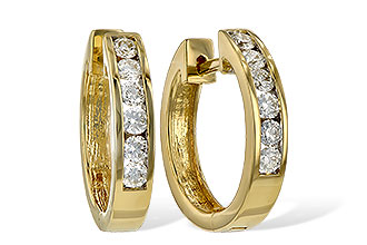 B056-20176: EARRINGS .50 TW