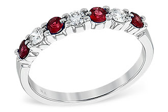 B240-80130: LDS WED RG .35 RUBY .55 TGW