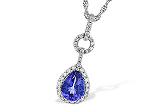 B245-33730: NECK .95 TANZANITE 1.14 TGW