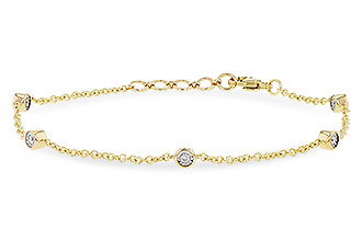 B328-07376: BRACELET .15 TW (7.25")