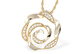 B328-93758: NECKLACE .20 TW