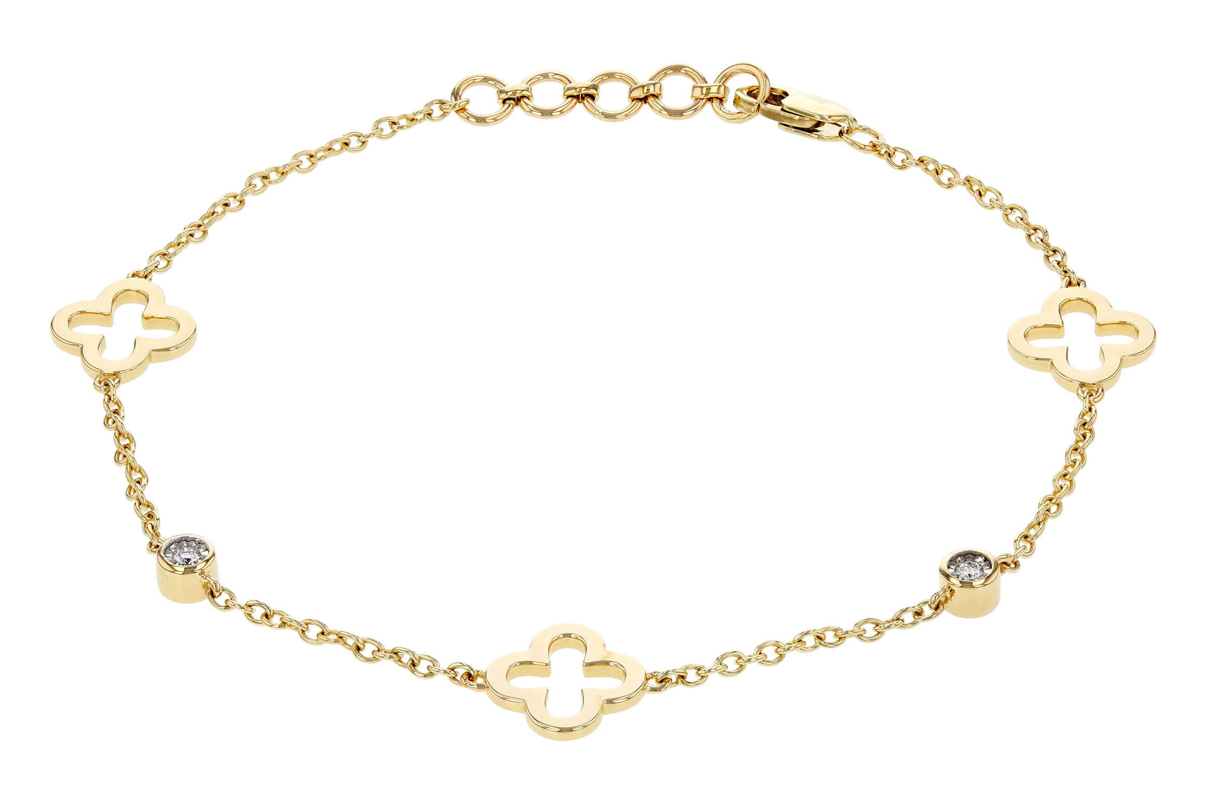 B330-73776: BRACELET .06 TW (7.25")