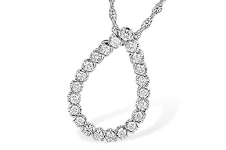 C245-32867: NECKLACE .50 TW