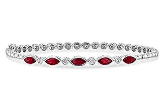 C245-34685: BANGLE 1.50 RUBY 1.63 TGW