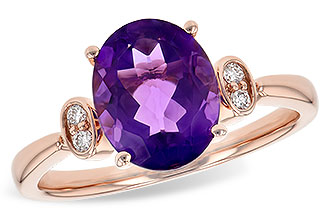 C245-35548: LDS RG 2.10 AMETHYST 2.16 TGW (10x8MM AMY)