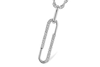 C328-96476: NECKLACE .14 TW