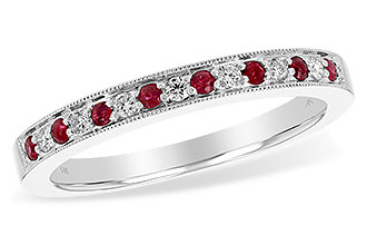 D238-96476: LDS WED RG .12 RUBY .21 TGW