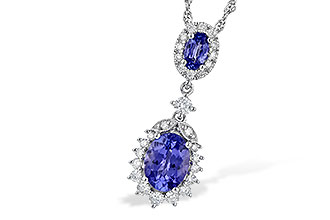 D245-32903: NECK 1.26 TW TANZANITE 1.60 TGW