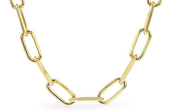 D328-96512: PAPERCLIP LG (24IN, 4.0MM, 14KT, LOBSTER CLASP)