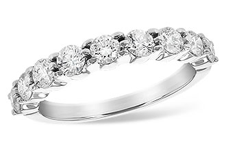 E244-41048: LDS WED RG 1.00 TW (9 STONES)