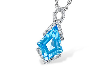 E328-01912: NECK 2.40 BLUE TOPAZ 2.53 TGW