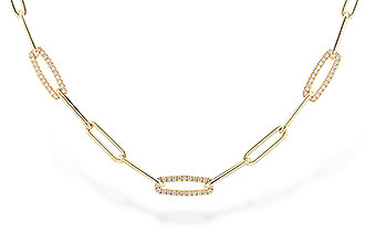 E328-91085: NECKLACE .75 TW (17 INCHES)