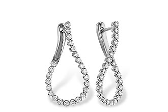 E329-88321: EARRINGS 1.00 TW