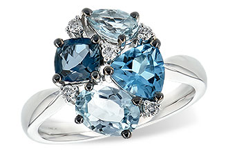 F244-37366: LDS RG 2.57 BLUE TOPAZ 2.65 TGW