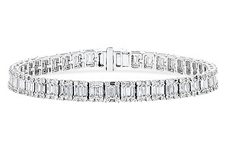 F328-92875: BRACELET 2.72 TW BAGUETTES 4.10 TW