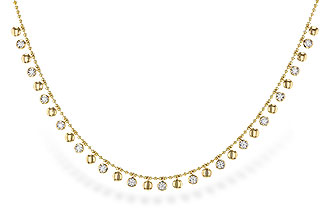 F329-89248: NECKLACE .24 TW