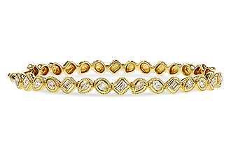 F329-89257: BANGLE 1.00 TW FANCY CUT DIAS