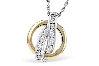 G328-02848: NECKLACE .25 TW
