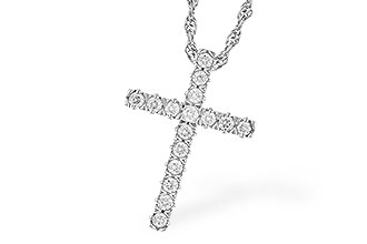 G328-91039: NECKLACE .25 TW