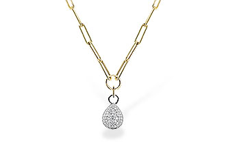 G328-91084: NECKLACE 1.26 TW (17 INCHES)