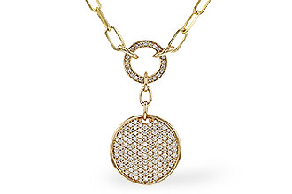 G329-83748: NECKLACE .92 TW (17")