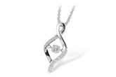 H243-47366: NECKLACE .33 TW