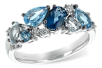 H244-36539: LDS RG 2.05 BLUE TOPAZ 2.16 TGW