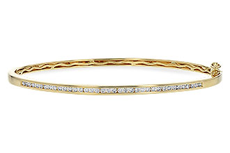 K244-41039: BANGLE BRACELET .50 TW