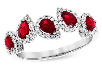 K328-01966: LDS RG .90 TW RUBY 1.14 TGW