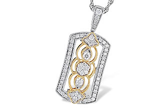 K328-05621: NECKLACE .33 TW