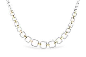 K328-08321: NECKLACE 1.30 TW (17 INCHES)