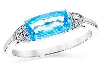 K328-91002: LDS RG 1.44 BLUE TOPAZ 1.52 TGW