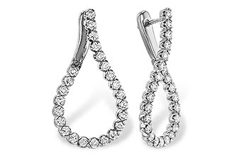 K329-88330: EARRINGS 2.00 TW