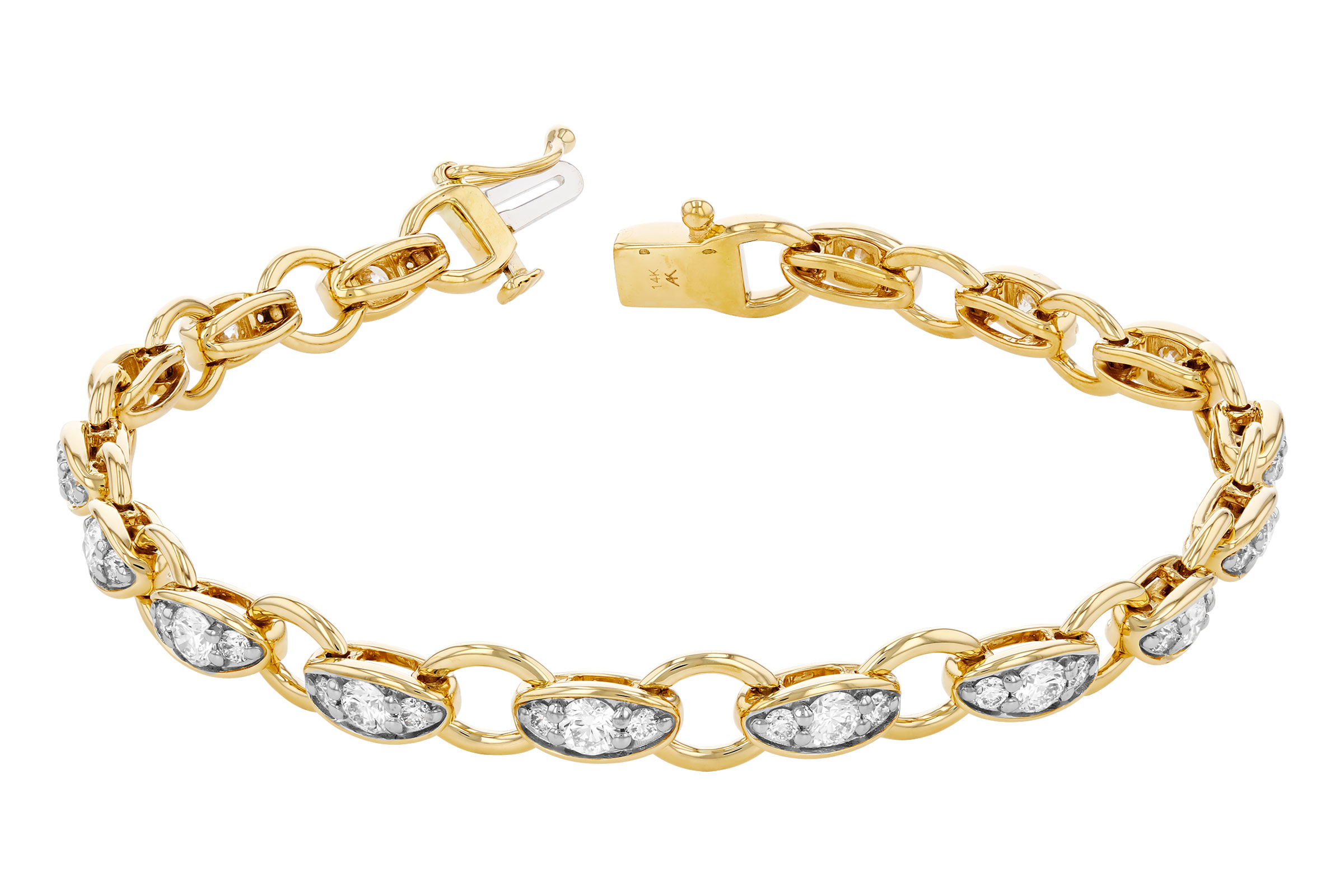 K330-73802: BRACELET 2.20 TW (7")