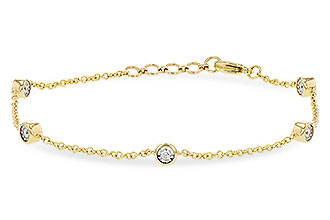 L328-07375: BRACELET .25 TW (7.25")