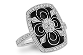 M055-31957: LDS ONYX & DIA RG .44 TW