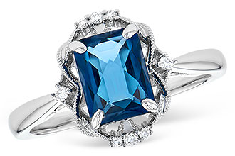 M328-02848: LDS RG 1.70 LONDON BLUE TOPAZ 1.76 TGW