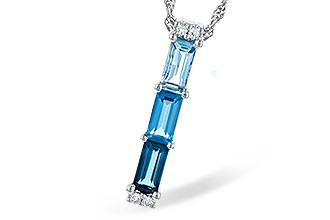 M328-02866: NECK 1.26 BLUE TOPAZ 1.30 TGW